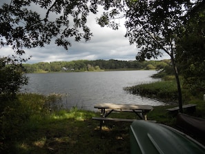 Rights to this private landing on Stillwater Pond.