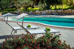 Schwimmbad des Ferienhauses