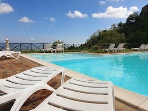 Rooftop pool