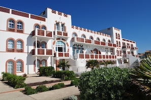 Entrada de la propiedad