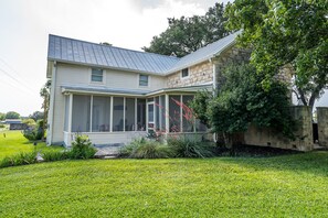 Enjoy the exclusiveness of our historic home with no neighbors in sight.  