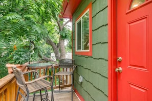 Enjoy the quiet garden oasis in the middle of Denver.