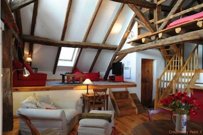 Le Monetier Les Bains: Wunderschöne Wohnung in Chalet