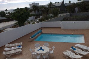 view to pool