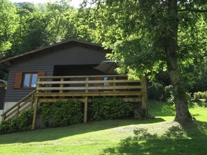 chalet côté terrasse