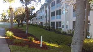 condo along golf course