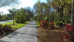 jogging and bike trail