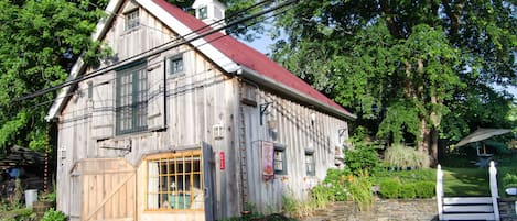 Our Family Cottage. The Suite is the second and third stories of the building.