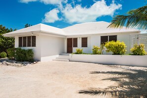 Front view of the house