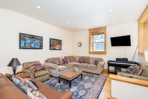 Large living room area in our Telluride vacation rental