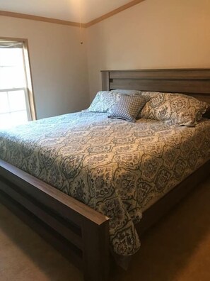 Bedroom 2: King Sized Bed