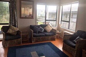 Downstairs from the stairs