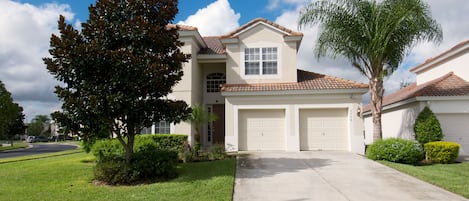 Front view of the house