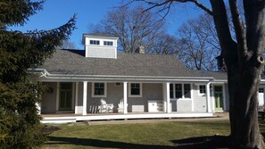 Midsection of the house from street (taken in winter)