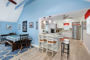 Slack Tide is one of our most popular Pet Friendly Vacation Rentals, and welcomes your dog at no additional cost!
