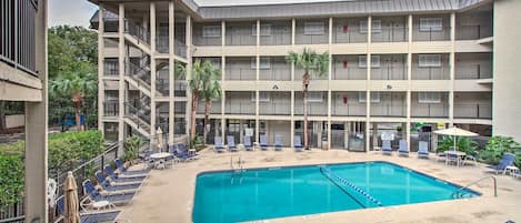 Hilton Head Vacation Rental | Studio | 1BA | 518 Sq Ft | Step-Free Access