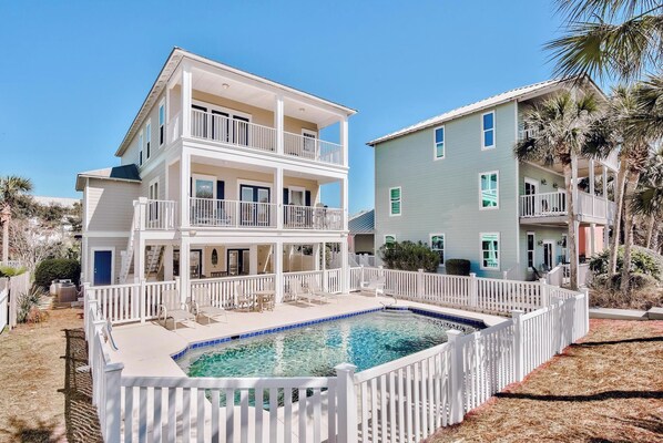 Fenced Pool Area