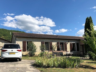Ciel Bleu, rustikales Haus am Fluss Dordogne