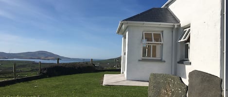 Front garden with Valentia island in the distance 