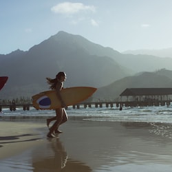 Surf Hanalei! - Surf Hanalei!! If you don't surf yet, start now! :)