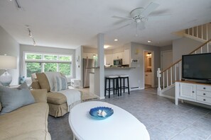 Open concept living room.