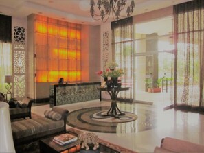 One Central Park Condo Lobby and Reception