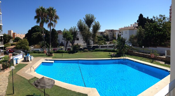 View from our balcony