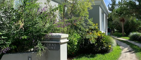 Entrance to cottage