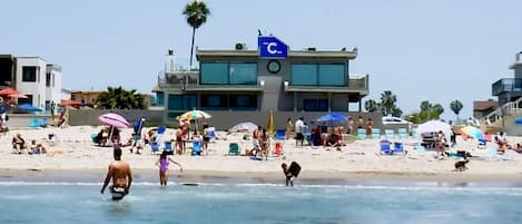 The Chateau by the"C" 4th of July 2018. Shot while in the ocean.