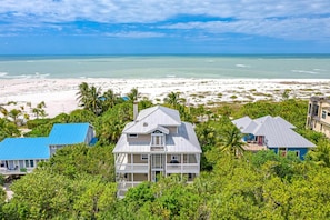 House looking at the Gulf.