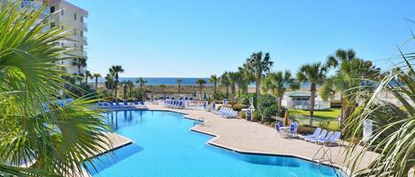 Destin West Gulfside #214: Balcony View