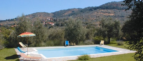 Acqua, Cielo, Pianta, Piscina, Montagna, Shade, Rettangolo, Albero, Lotto, Mobili Da Esterno