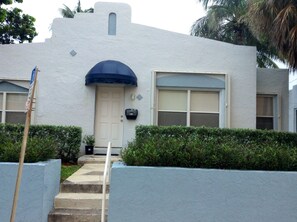 Your will have your own stand-alone Art-Deco style cottage!