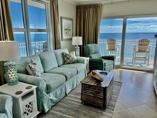 Living Area and Balcony