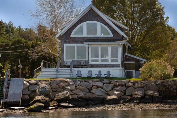 Shore House from the bay