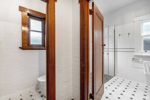 Rear hallway - showing entrance to separate toilet and bathroom 1