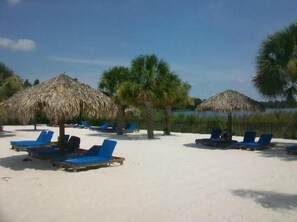 Beach Area by one of the five Pools