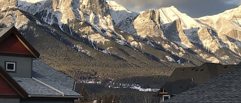 Views to the South from Living Room windows or sitting on the balcony. 