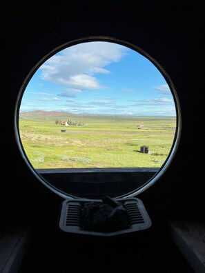 Utsikt mot havet/stranden