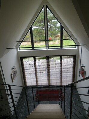 The glass atrium