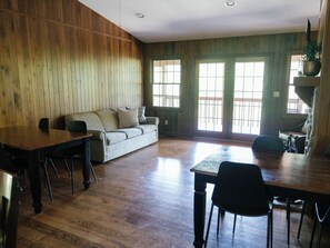 Upstairs Living + Dining Area