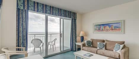 Oceanfront Living Room