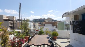 Acropolis view at rooftop(private space)