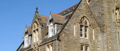 Gruinyards is on the top floor of an old abbey with fantastic views of Loch Ness