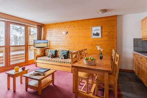 Welcome to our cozy and rustic apartment in Valloire!