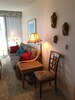 Living room with sleeper sofa