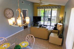This spacious apartment features comfy sofa bed, TV, wi-fi and comes with breathtaking views right from the balcony! Can you wish for more?