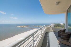 Wrap around balcony