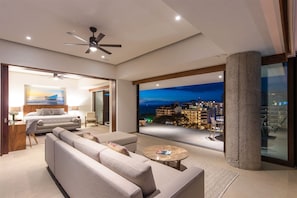  Oceana PH 602, Living room . (MyPvRentals)