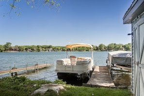 13 person pontoon boat may be available for rent - please inquire